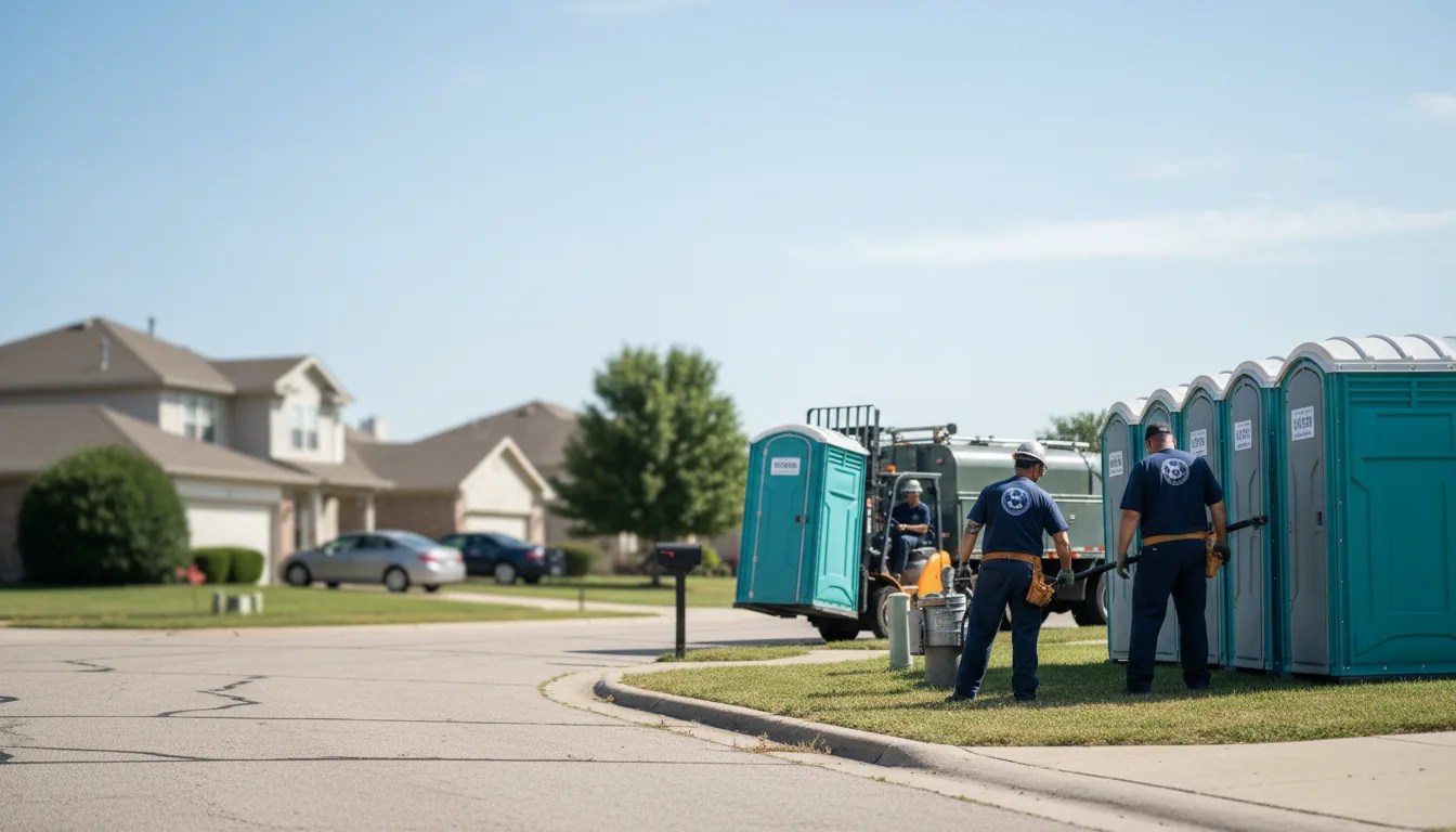 Porta Potty Rental in Amboy, IL near me
